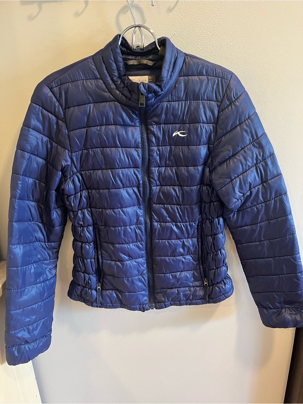 KJUS Girls Cypress Lightweight Puffer Jacket Blue Size 164 (Fits Women's XS)